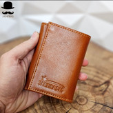 کیف پول جیبی کوچک چرم اصل کد 3018