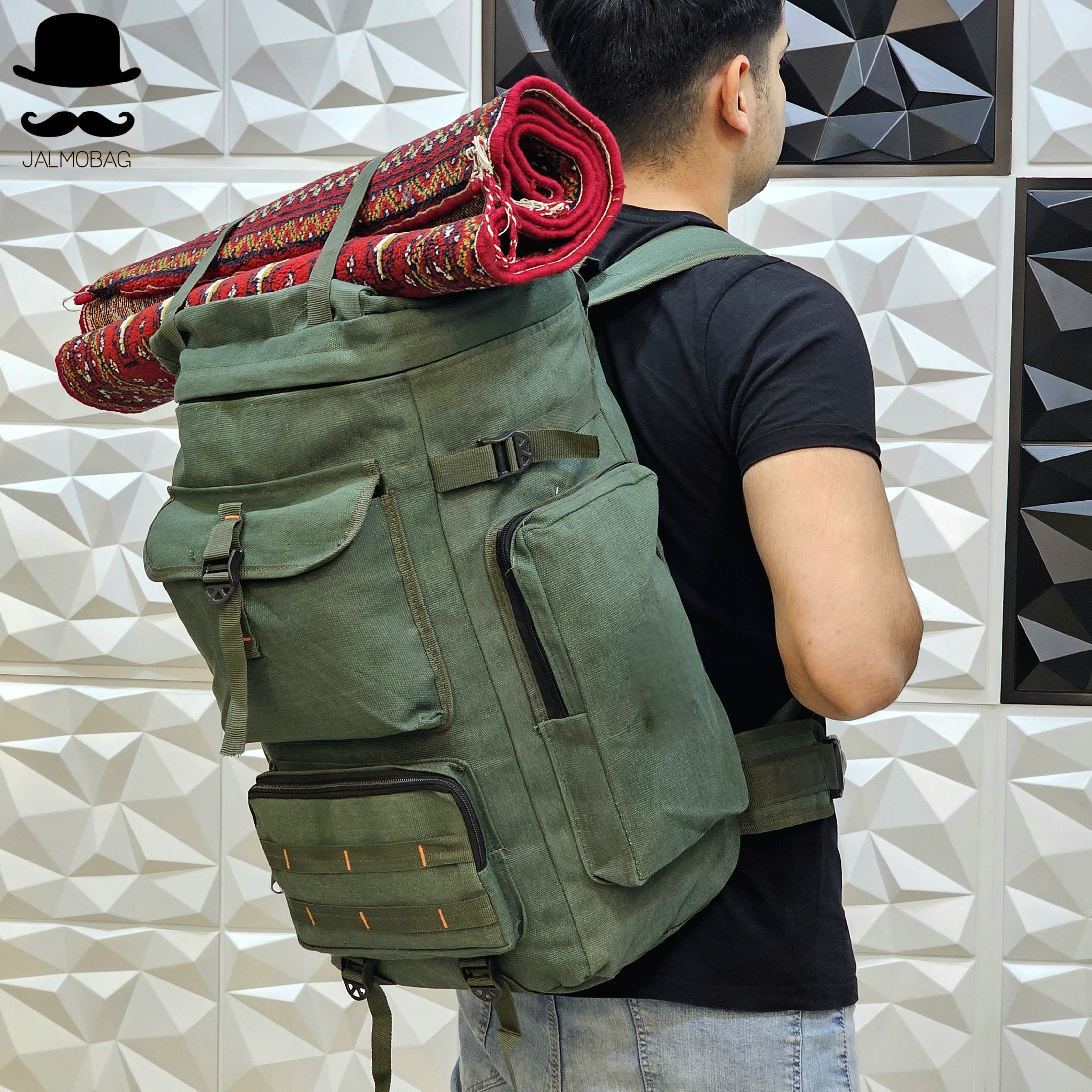کوله مسافرتی کوهنوردی تاکتیکال برزنتی کد 4024