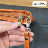 کیف دسته چک چرم طبیعی (کیف پول) کد 3084