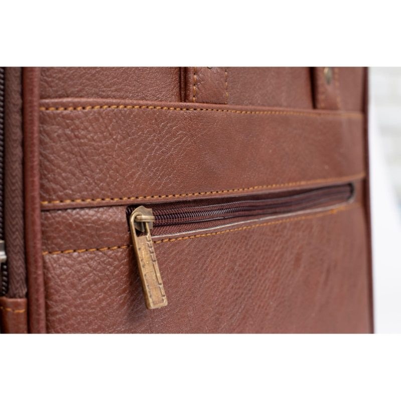 کیف اداری چرم ایستاده مدل 99
