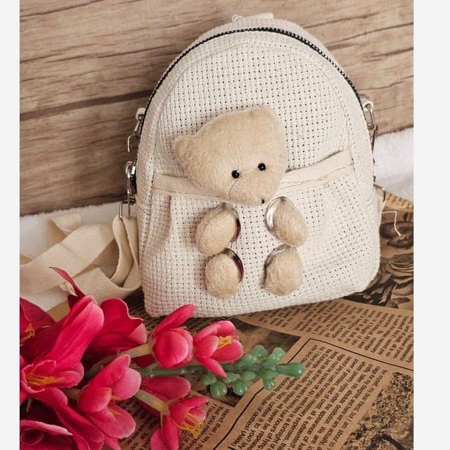 کوله عروسک خرسی،کیف وکوله دخترانه فانتزی