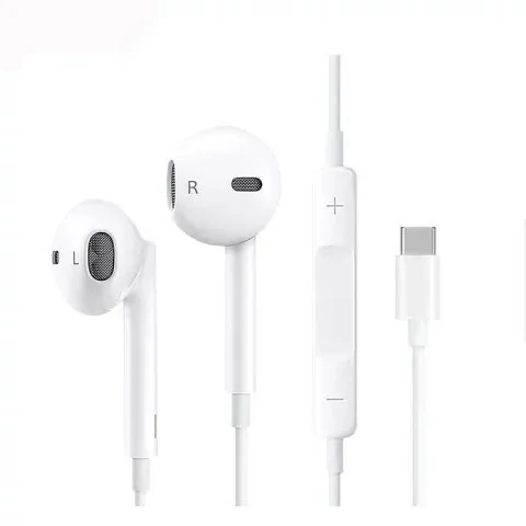 هندزفری سیمی اپل مدل Earpods USB C غیر اصل