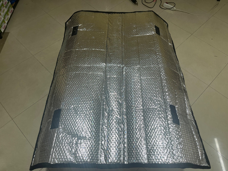 سایبان کولر گازی (آفتابگیر کولر) کارون آلومینیومی 6 لایه