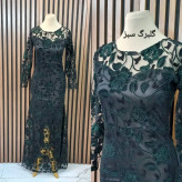 ماکسی مجلسی فلوک مخمل شاین قد 160