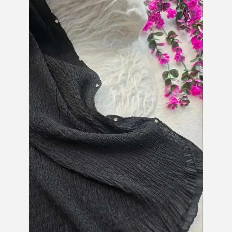 شال مجلسی زنانه طرح درختی ابعاد 70 در 180 سانتیمتر