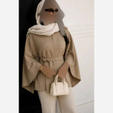 شنل زنانه مدل روژان جنس مازراتی سایز بزرگ فری سایز تا 58