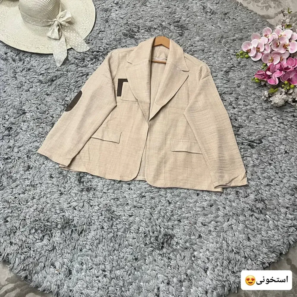 کت اسپرت زنانه مدل نیاز جنس صوفیا فری سایز 38 تا 44 (2)