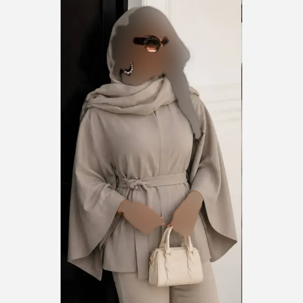 شنل زنانه مجلسی مدل روژان جنس مازراتی فری سایز تا 58 (2)