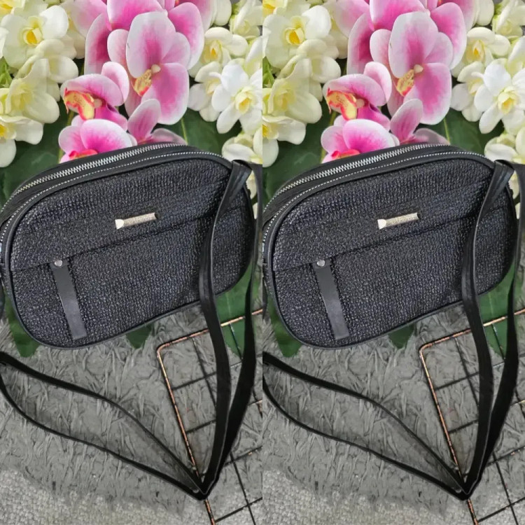 کیف زنانه آیدا جنس چرم طرح کنفی سه خونه (2)