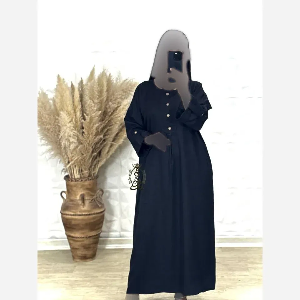 کفتان محرمی زنانه جنس صوفیا درجه یک فری سایز رنگ مشکی