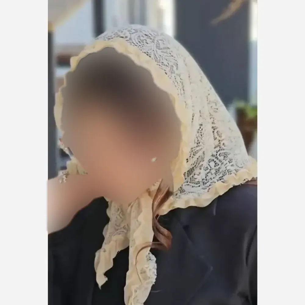 لچک زنانه مدل پریناز جنس دانتل فری سایز