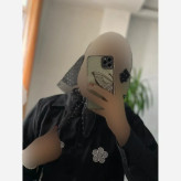 مینی اسکارف نگینی دانتل مشکی سایز 75 در 75