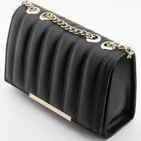 کیف لنسر چرم مشکی ابعاد 23 در 14 سانتیمتر