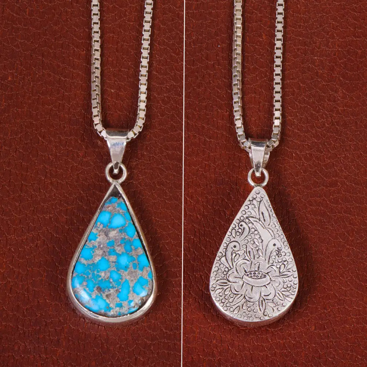 گردنبند فیروزه اسپرت کد 31381