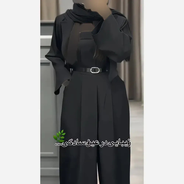 اورال کت زنانه مدل ساره جنس مازراتی رنگ مشکی