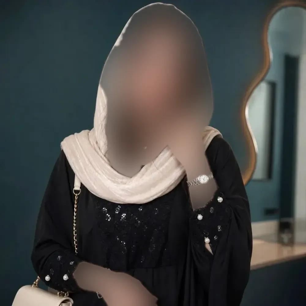 عبا مشکی زنانه کرپ الیزه مدل نیلا فری سایز