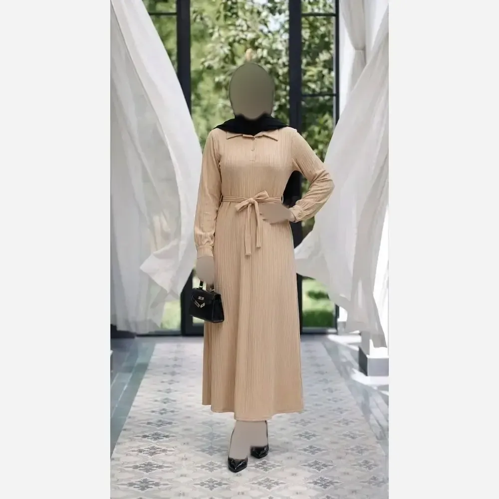 کفتان زنانه مدل سهیلا جنس سوپرایوا درجه یک فری سایز با بند تنظیم سایز