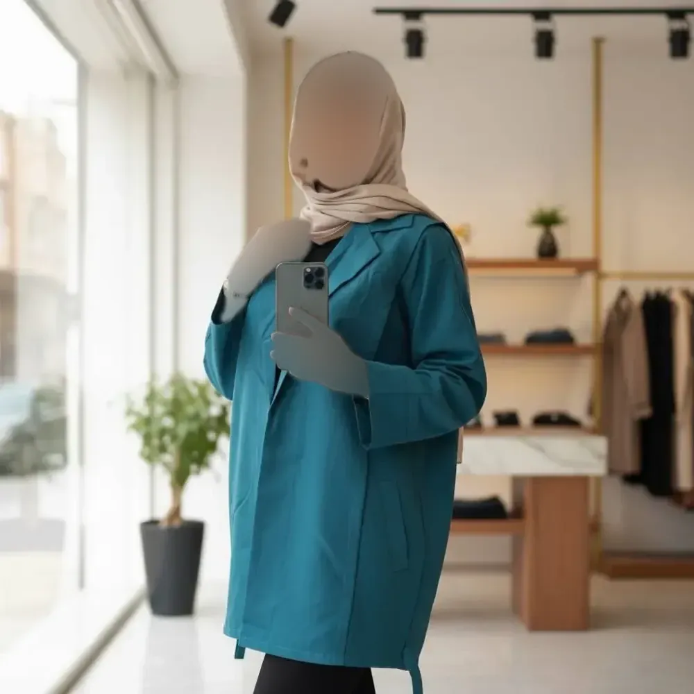 پانچ زنانه بغل بندی جنس تترون درنا درجه یک فری سایز