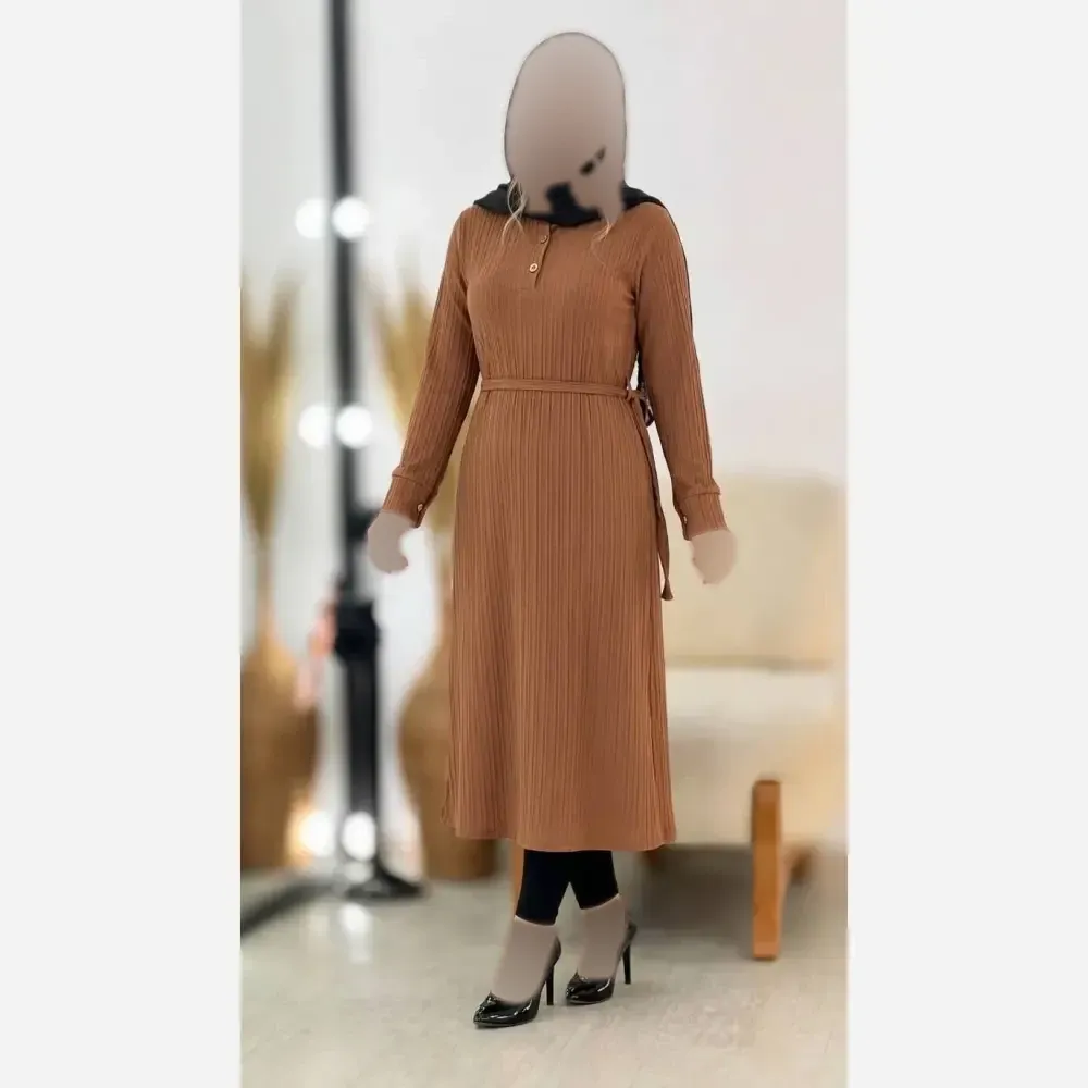 کفتان زنانه مدل سهیلا جنس سوپرایوا درجه یک با بند تنظیم سایز