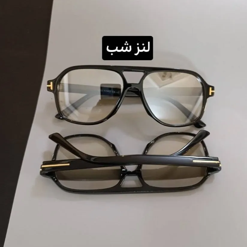 عینک آفتابی تام فورد مدل خلبانی با فریم استات و لنز UV400 یونیسکس