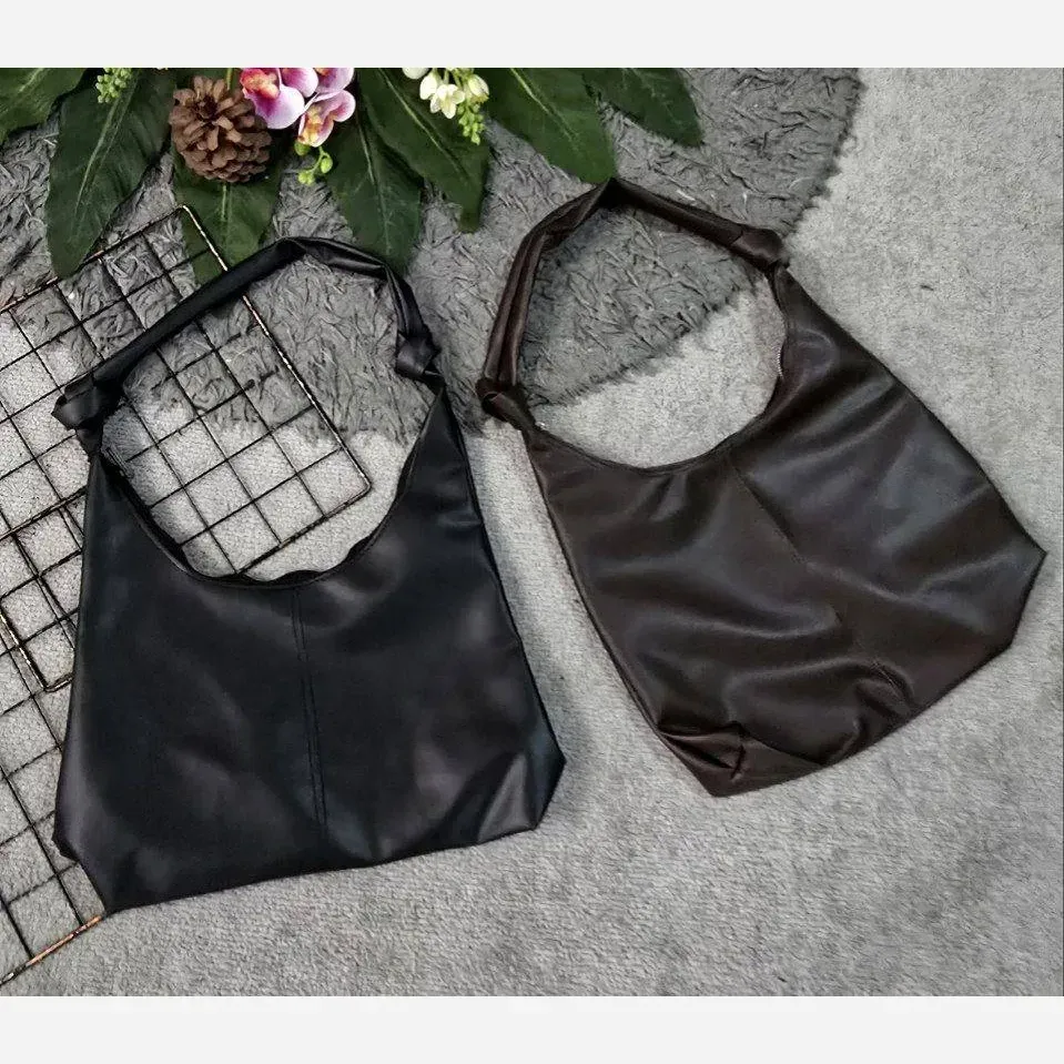 کیف چرمی بند گره ای سبک و جادار ابعاد 30 در 40 سانتی متر