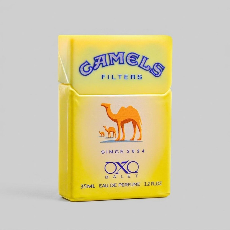 عطر جیبی زنانه اکس بالت مدل camels yellow با رایحه خنک حجم 35 میلی‌لیتر