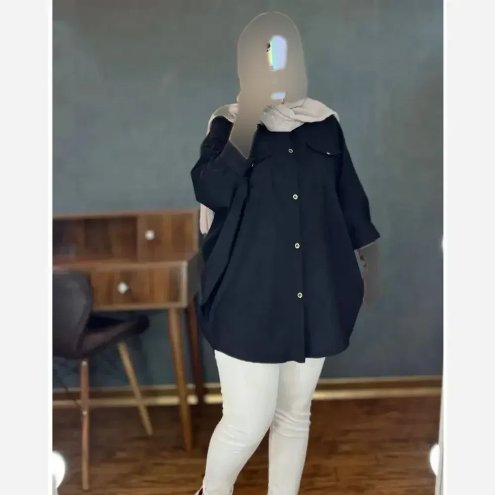 پانچ زنانه مدل رها جنس داکرون رنگ مشکی سایز فری 38 تا 48
