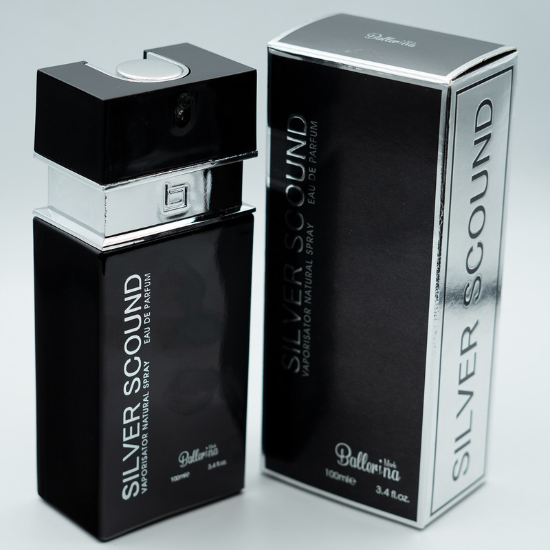ادو پرفیوم مردانه بالرینا مدل SILVER SCOUND حجم 100 میلی لیتر