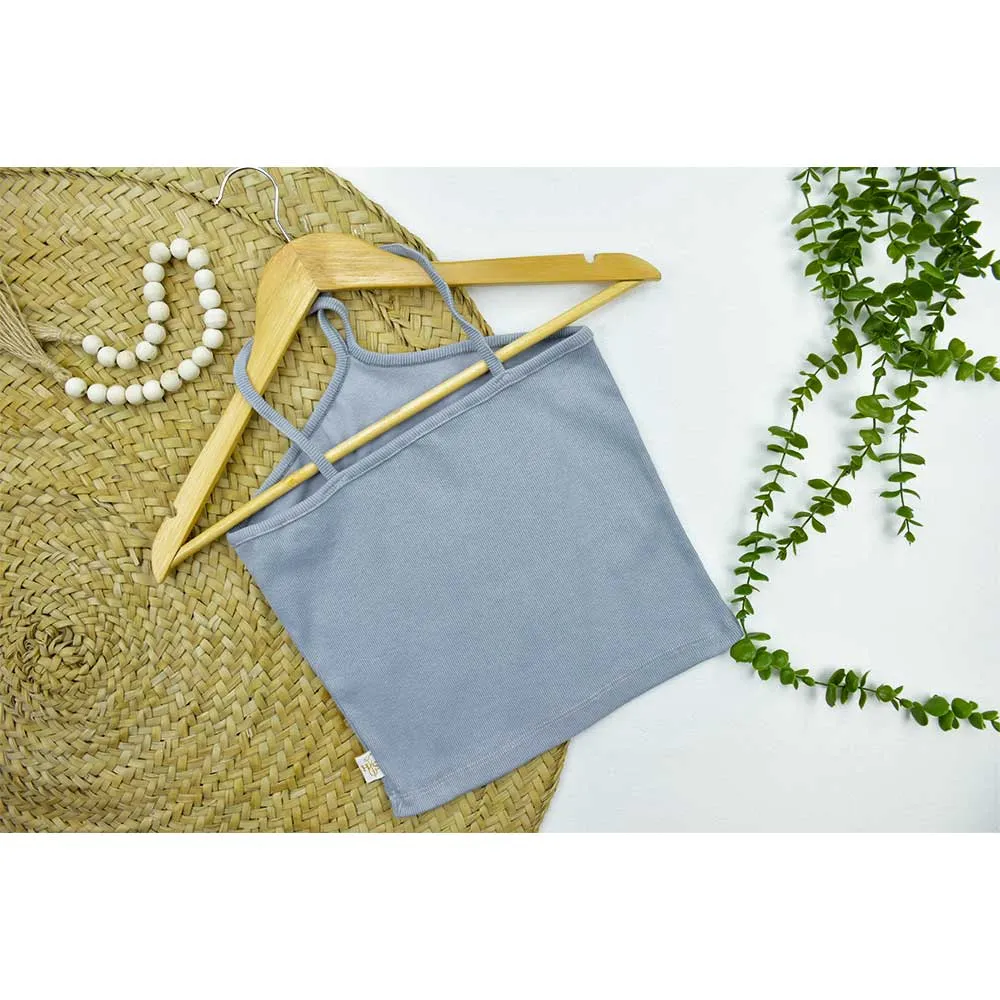 تاپ کبریتی زنانه بند ضربدری فری سایز