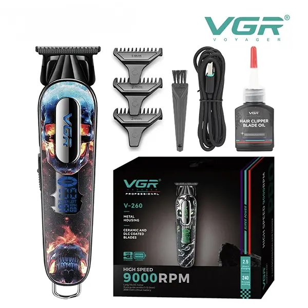ماشین خط زن حرفه ای وی جی آر مدل V-260 با 18 ماه گارانتی