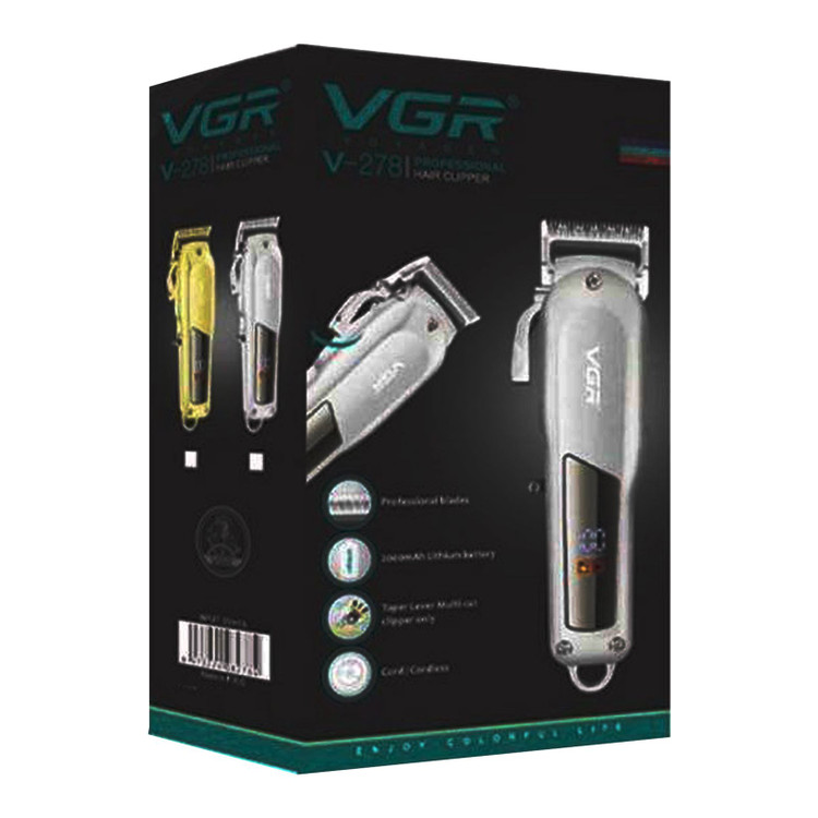 ماشین اصلاح موی سر و صورت وی جی ار مدل V-278