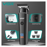 ماشین ریش تراش VGR937 اصلی با 18ماه گارانتی پرقدرت باتری 2000میلی آمپری