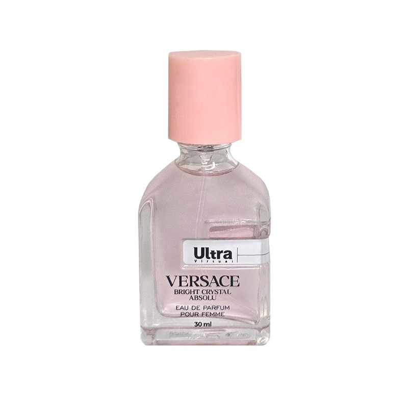 عطر جیبی زنانه اولترا ویرچوآل مدل Versac Crystal Absolu با رایحه شیرین حجم 30 میلیلیتر