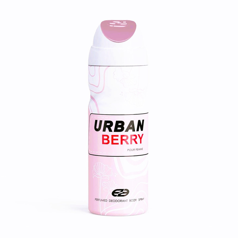 اسپری دئودورانت زنانه عماد آرا مدل Berry Urban حجم 200 میلیلیتر