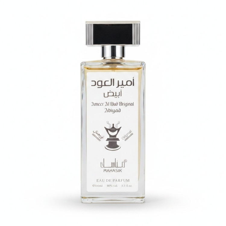 ادکلن امیرالعود ابیض 100 میل (شرکتی اماراتی ) ( ادو پرفیوم و ادو تویلت ادکلن و عطر گناوه مارکت )