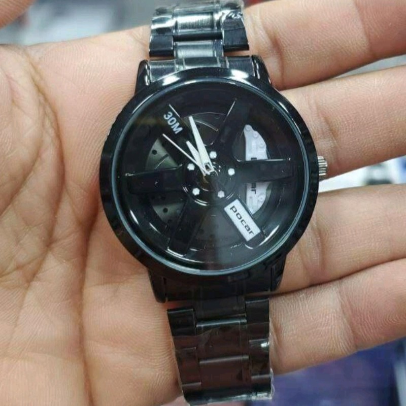ساعت رینگی مردانه عقربه ای فلزی بدنه فلزی چرمی مردونه کامپیوتری دو زمانه در طرح و رنگ مختلف(تعداد موجود)
