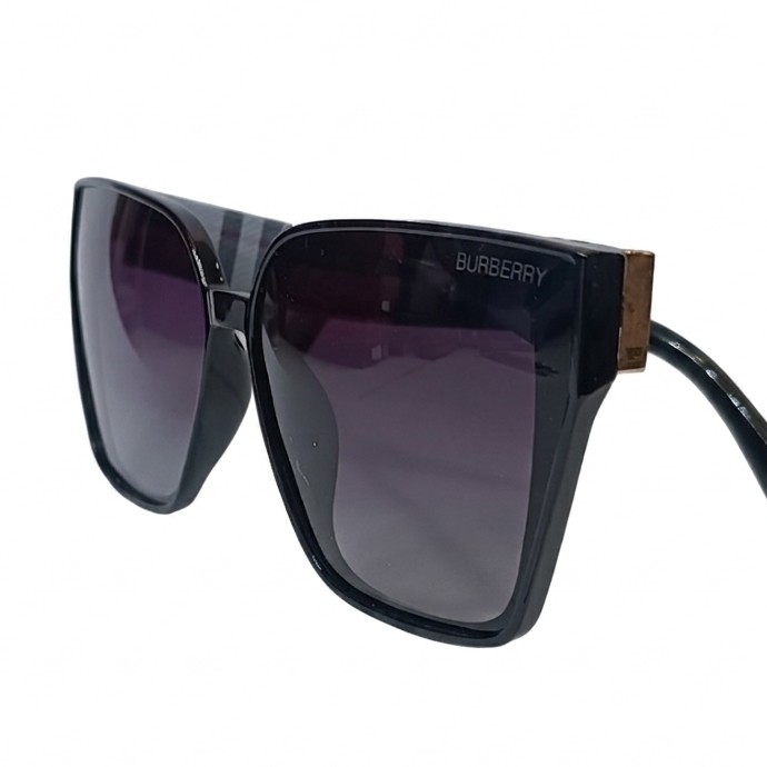 عینک آفتابی زنانه باربری uv400 پلاریزه دودی دخترانه