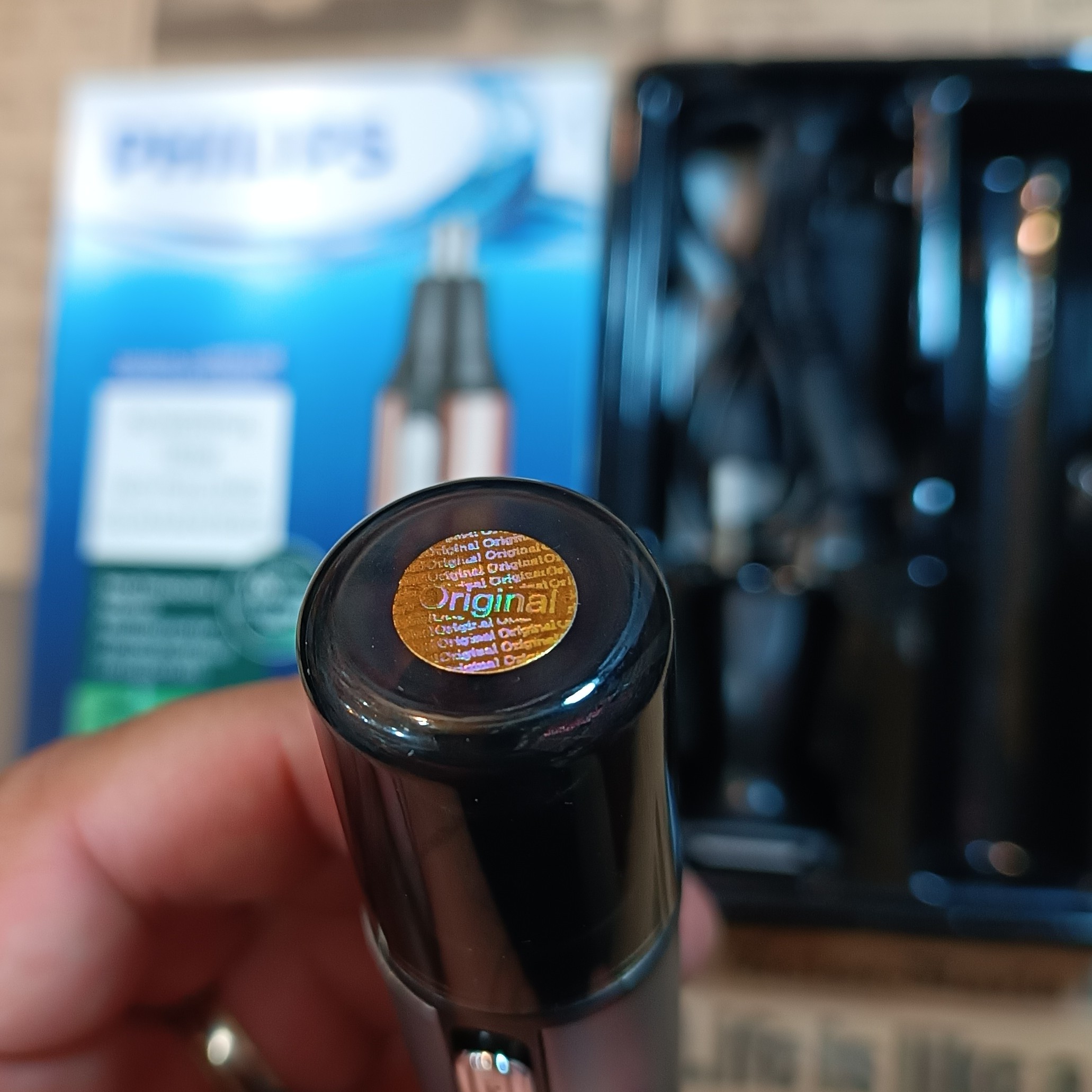 موزن گوش و بینی فیلیپس اصل هلوکرام دار ساخت هلند philips