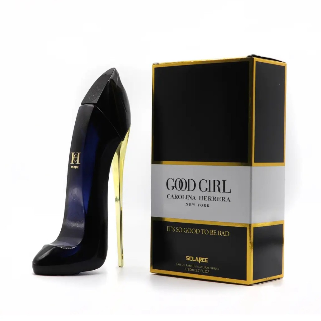 عطر شیرین کفشی گودگرل زنانه شرکتی لیبل دار مناسب هدیه دخترانه