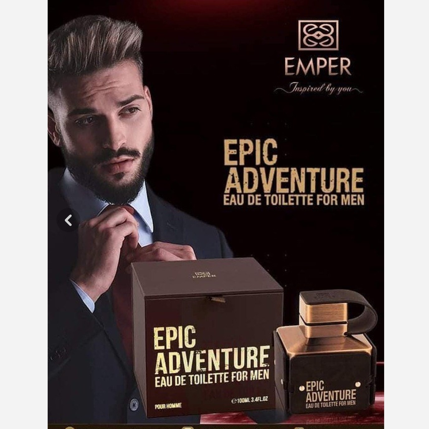 ادکلن اپیک ادونچر emper epic عطر امپر اپیک مردانه اودکلن خوشبو
