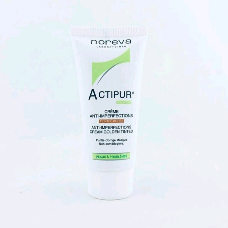 کرم پودر اکتی پور نوروا اصل بژ متوسط actipur noreva کرمپودر اکتیپور حاوی ضدآفتاب Actipur آکتی پور کرم آرایشی سبک ضدآب