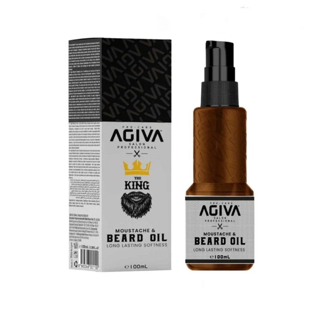 روغن ریش و سیبیل پرپشت شدن موی صورت اصلی Agiva