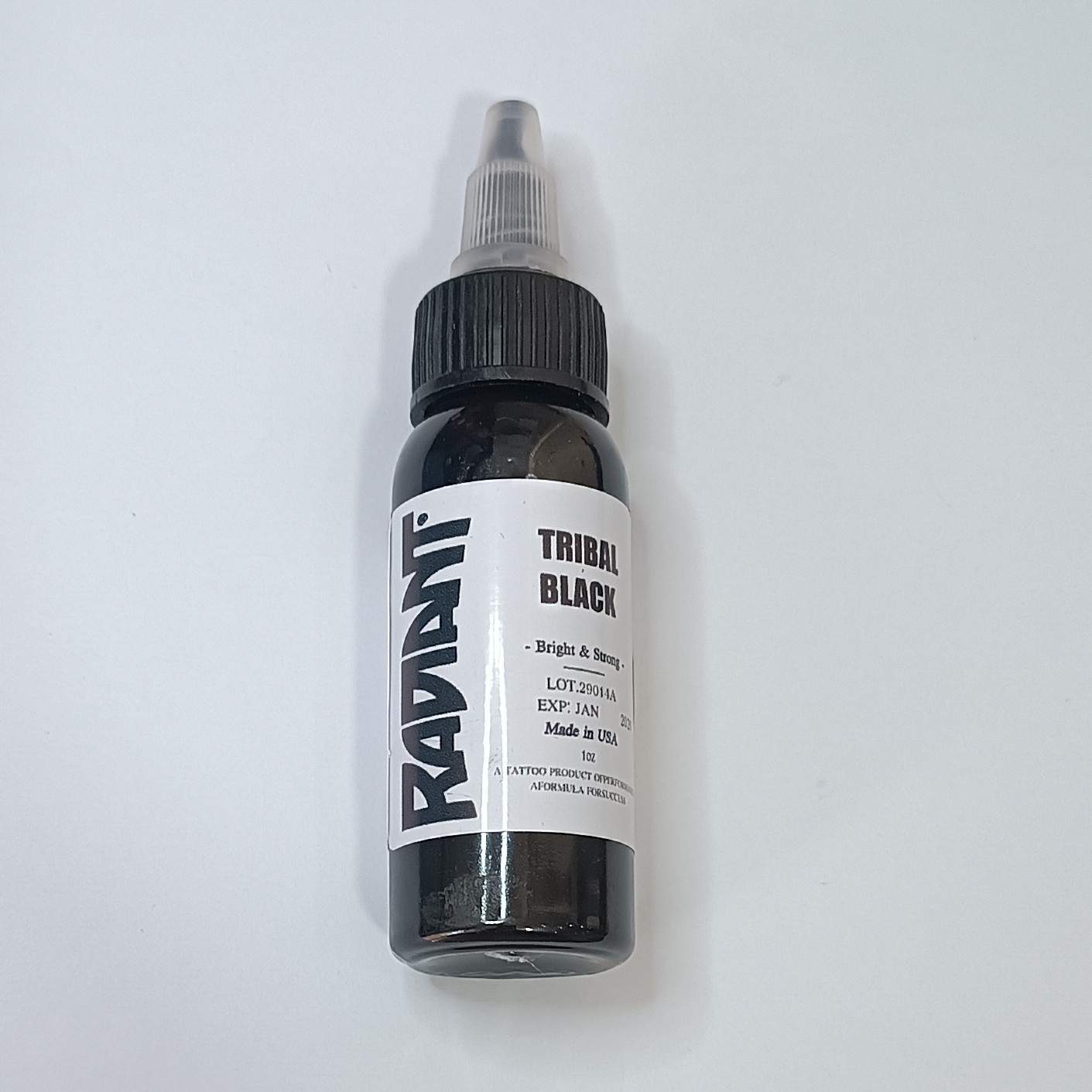 رنگ تاتو مشکی 30 گرم BLACK USA کیفیت عالی TATOO رنگ تتو ابرو خطچشم رنگتاتو سیاه رنگ تَتو مشکی