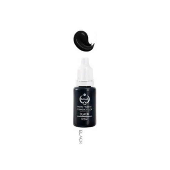 رنگ تاتو مشکی 30 گرم BLACK USA کیفیت عالی TATOO رنگ تتو ابرو خطچشم رنگتاتو سیاه رنگ تَتو مشکی