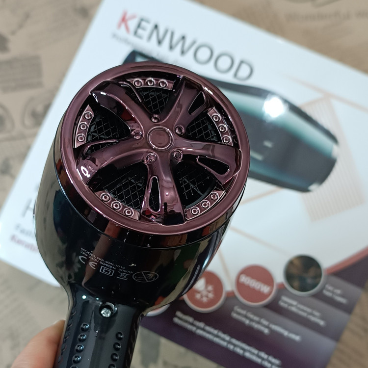 سشوار کنوود 9000 وات kenwood سشوآر کنود ساخت انگلیس Kenwood موتور سنگین بسیار قوی حرارت بالا آرایشگاهی سشوار سالنی