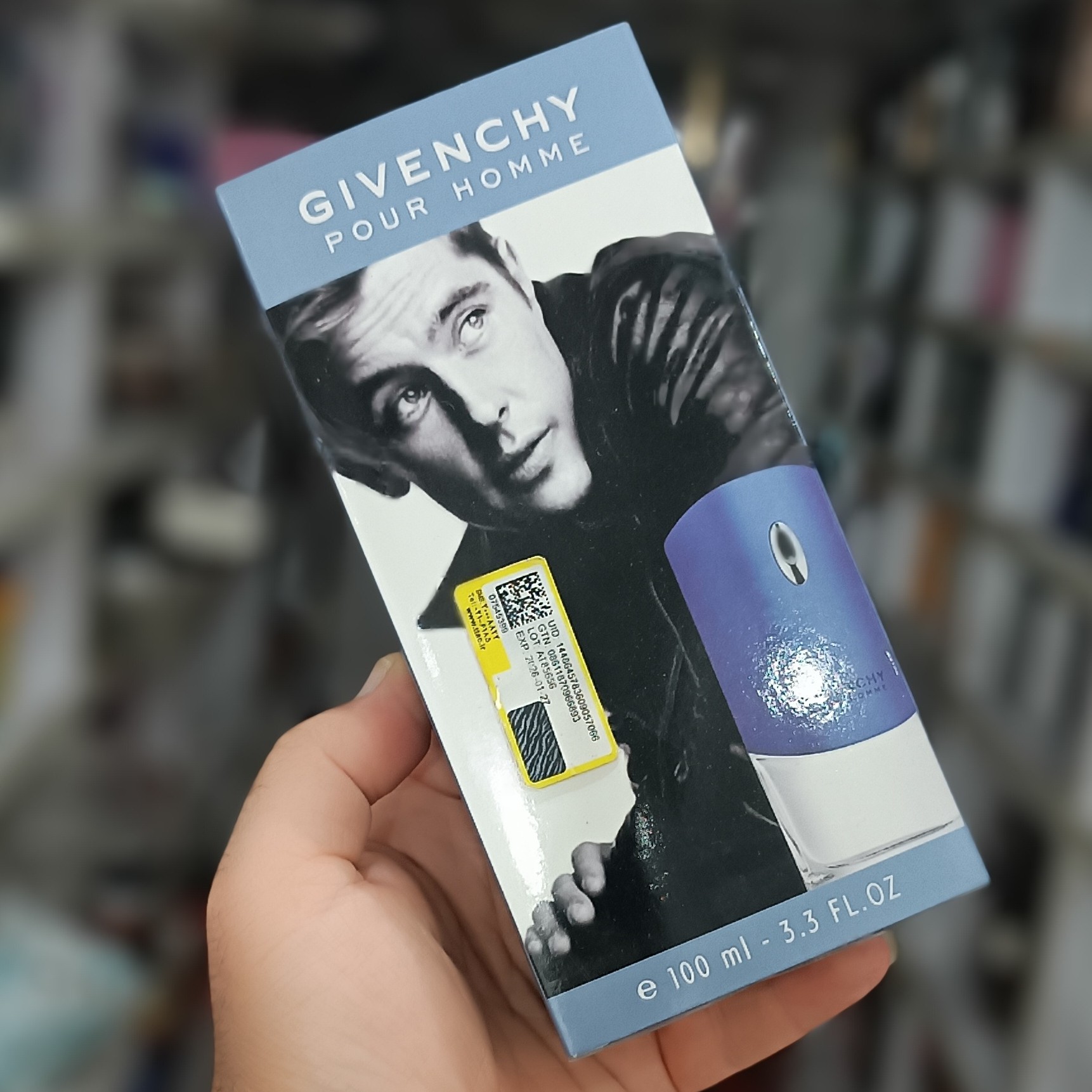 ادکلن جیونچی بلو لیبل Givenchy عطر تابستانی مردانه