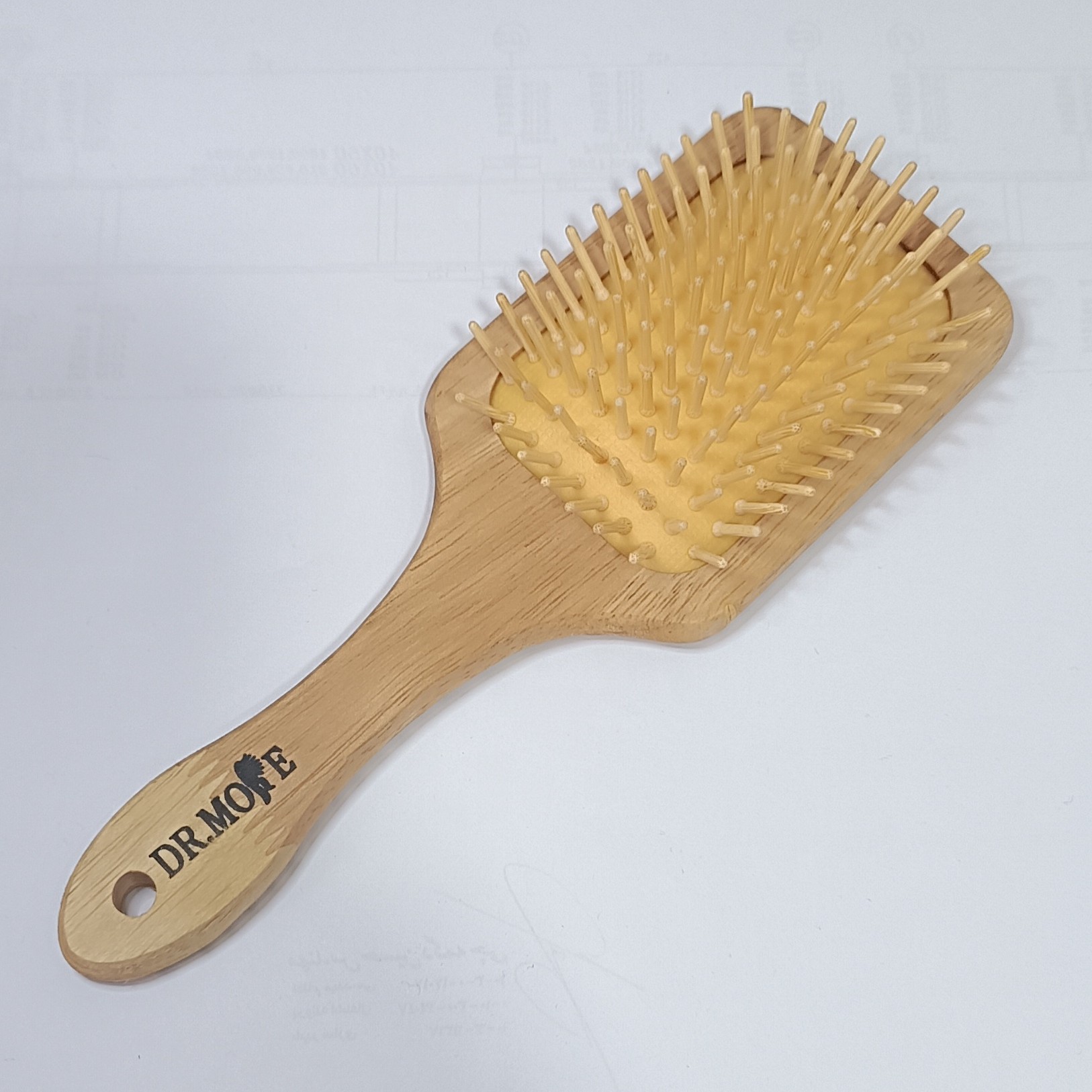 برس چوبی مو تمام چوب اصل ساخته شده از چوب بامبو