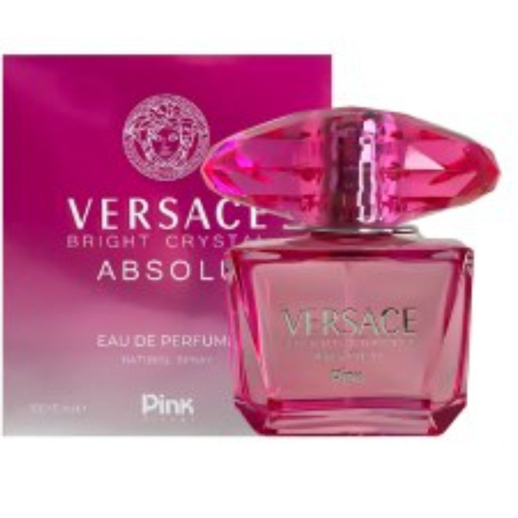 ادکلن ورساچه صورتی هلوگرام دار Versace عطر ورساچه دخترانه Versace اودکلن ورساچی رایحه جذاب زنانه عطر ورساچ صورتی زنانه