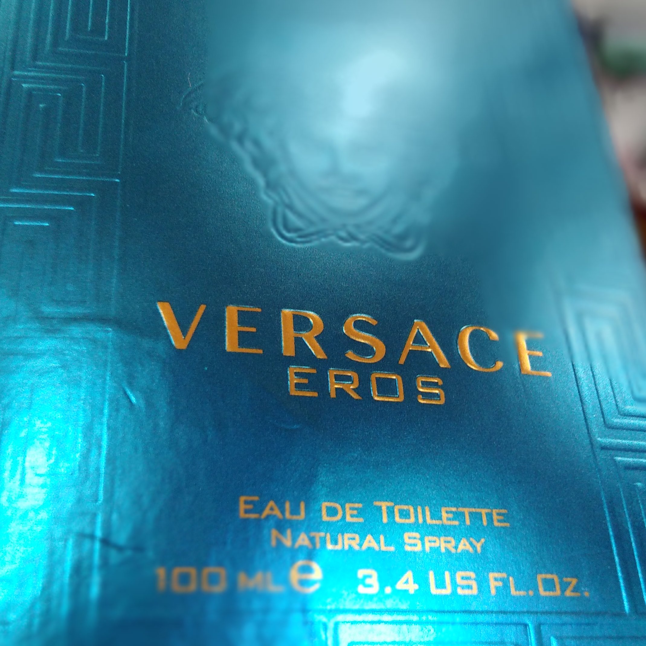ادکلن ورساچه اروس 100 میل VERSACE EROS عطر ورساچی رایحه مردانه ادوتویلت ورساچه Versace عطر versace erod عطر ورساچه آبی