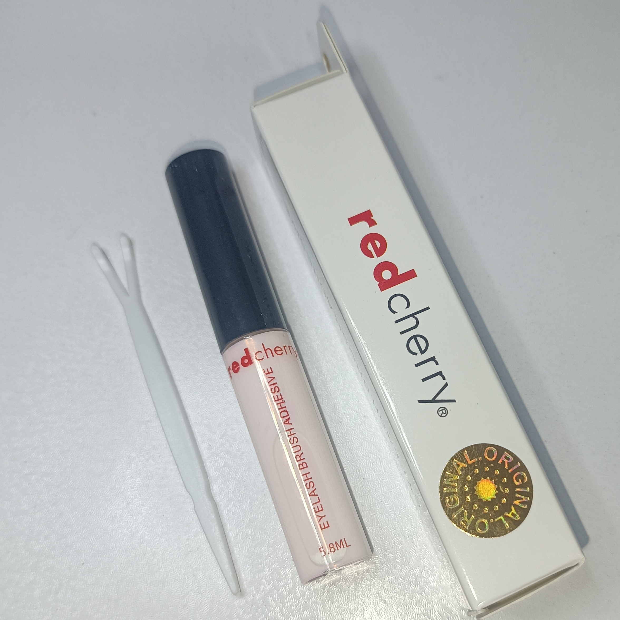 چسب مژه ردچری سفید بیرنگ کاشت مژه رد چری redcherry